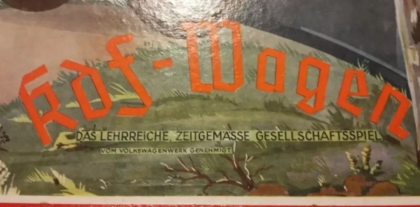 Hauser "Dein KdF-Wagen" Volkswagen KdF Gesellschaftsspiel mit Originalkarton (4981)